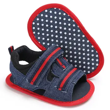 

Baby Sandals 0-18M 2020 New Fashion Handsome Baby Boys Sandals Summer Kids Infant Toddler Canvas Shoes Newborn Baby Shoes