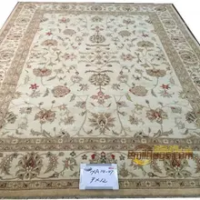 Оригинальная экспорта турецкий ковры ручной работы OUSHAK победит ковер из чистой шерстяной XA14-47 9x12gc47zieyg28