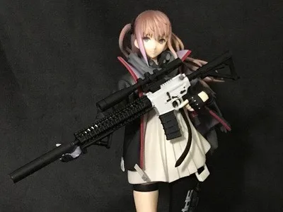 Resin Figure Kit 1 8 Girls Frontline St Ar 15 Assault Rifle Garage Resin Kit Action Figures Aliexpress