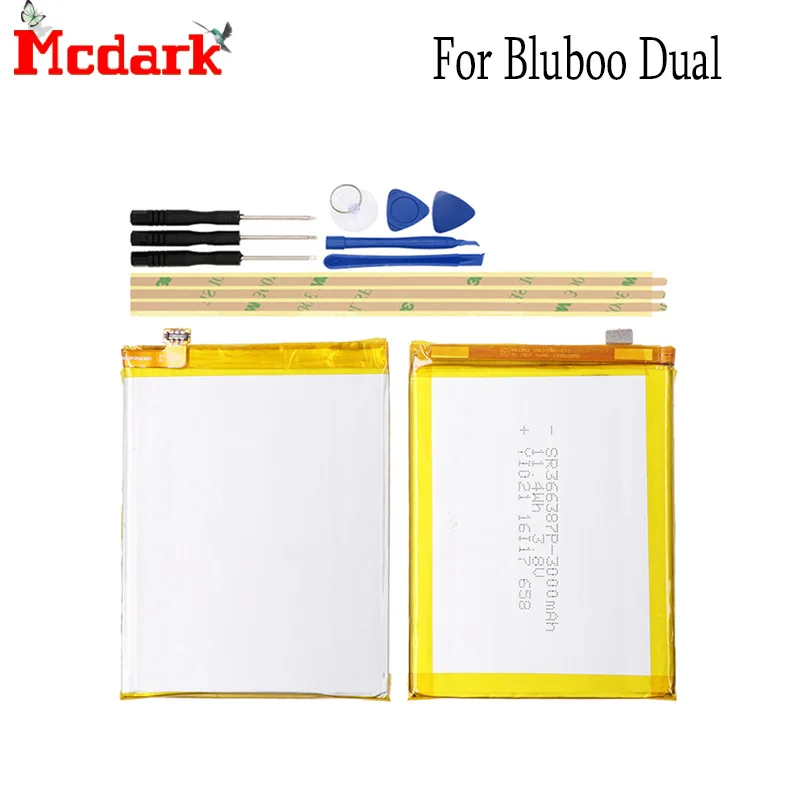 Сменный аккумулятор Mcdark для Bluboo двойная батарея высокое качество большая