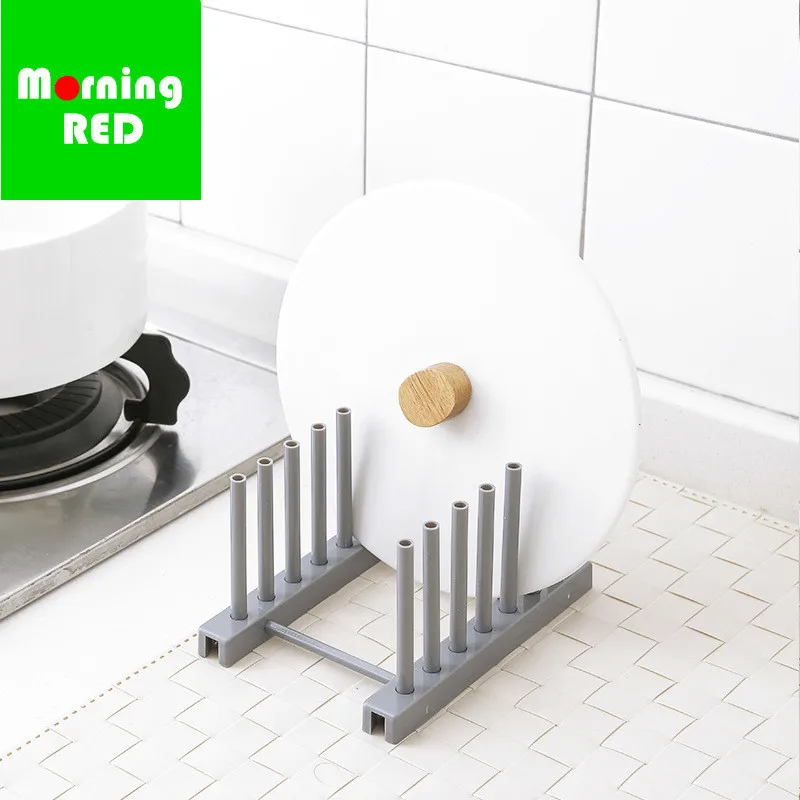 

DIY Bowl Dish Plastic Drain Rack Lid Shelf Simple and Practical Kitchen Tools Storage Rack