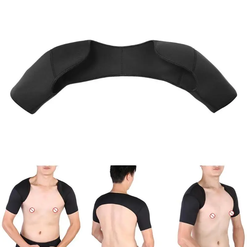 

1PC Adjustable Professional Shoulder Carpet Protector Sports Elastic Breathable Support Support Wrap Strap