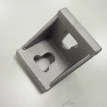 10 шт. 4040 Угловой Монтаж угловой алюминиевый 40x40 л Соединительный кронштейн крепежа подходит для использования 4040 промышленный алюминиевый профиль