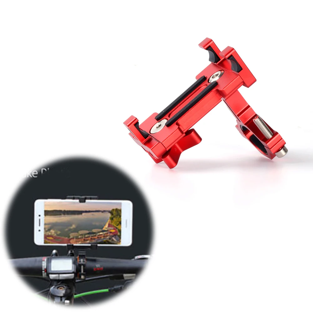 Car Motorcycle Mobile Phone Bracket Stand Aluminum Bike Bicycle MTB Handlebar Mount Holder Adjusted For Cell GPS | Автомобили и
