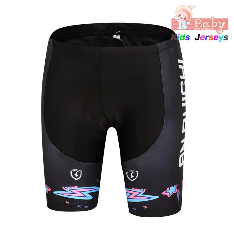 2019 Cycling Kit Kids Cycling Jersey Set Cartoon Children Cycling Clothing Summer Bike Jersey Quick Dry Bicycle Jersey Suit