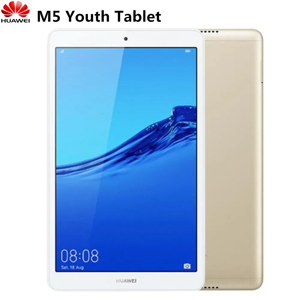 HUAWEI M5 молодежи Tablet Android 9,0 AI голос Управление 8,0 дюйма Hisilicon Kirin 710 Octa Core 2,2 GHz 3 GB Оперативная память 32 ГБ Встроенная память двойной Камера