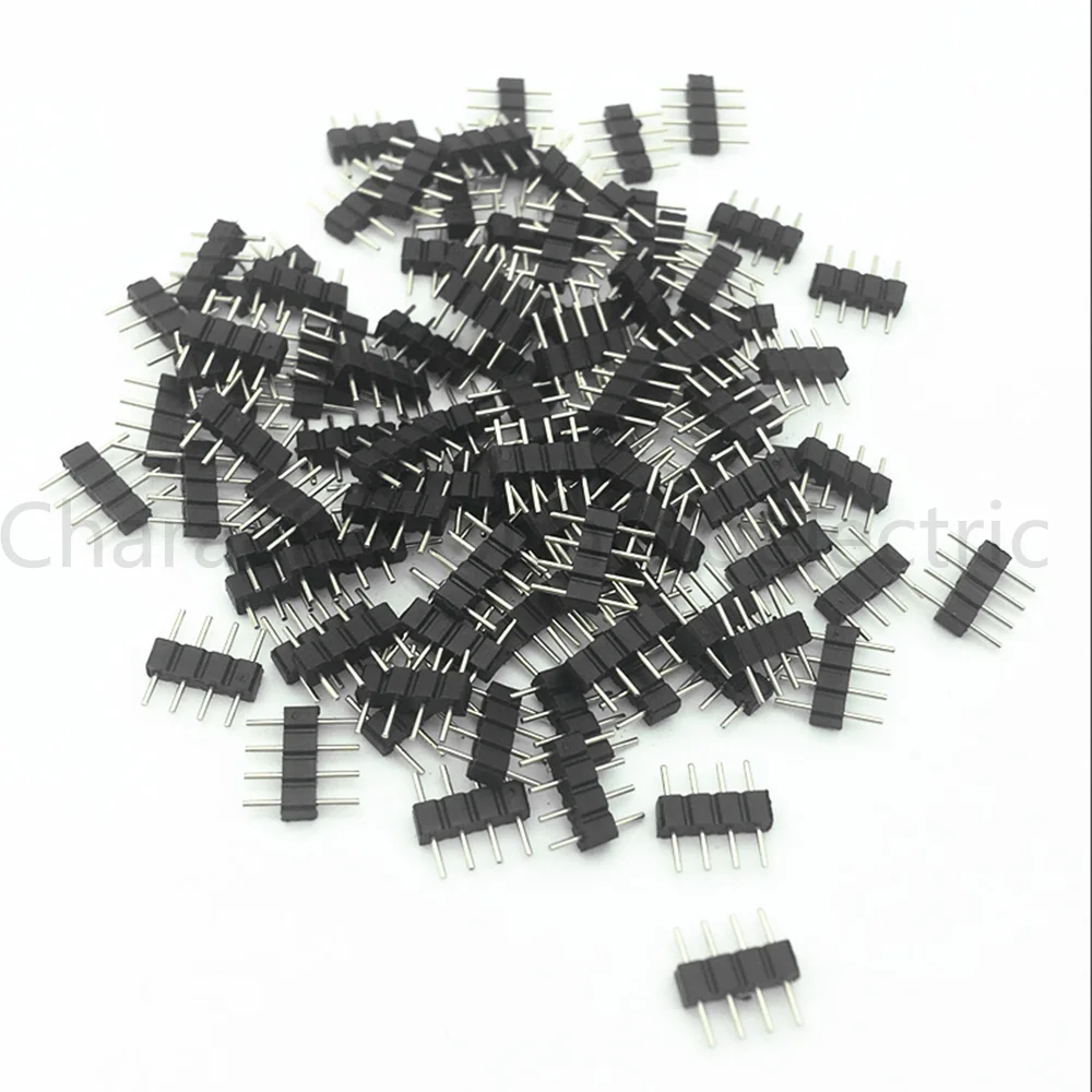 1000 шт./упак. 1K 4 контактный Штекерный разъем для SMD 5050 3528 гнездовой RGB светодиодный
