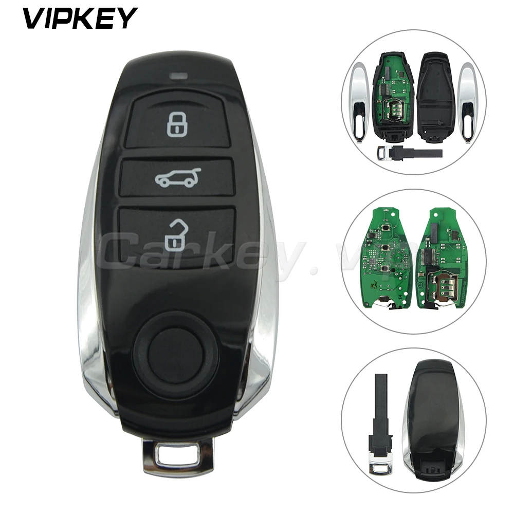 Remotekey 7p6959754Ap For Vw 3 Button Remote Car Key 7P6959754AS AL AQ AP Smart key 315Mhz For VW Touraeg Key