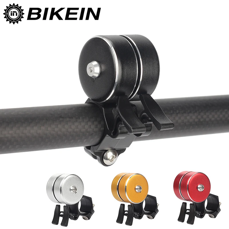 

BIKEIN Stainless Steel Bicycle Bell Bike Handlebar Classical Ring Horn Safety Warning Cycling MTB Alarm Bell Bicycle Accessories