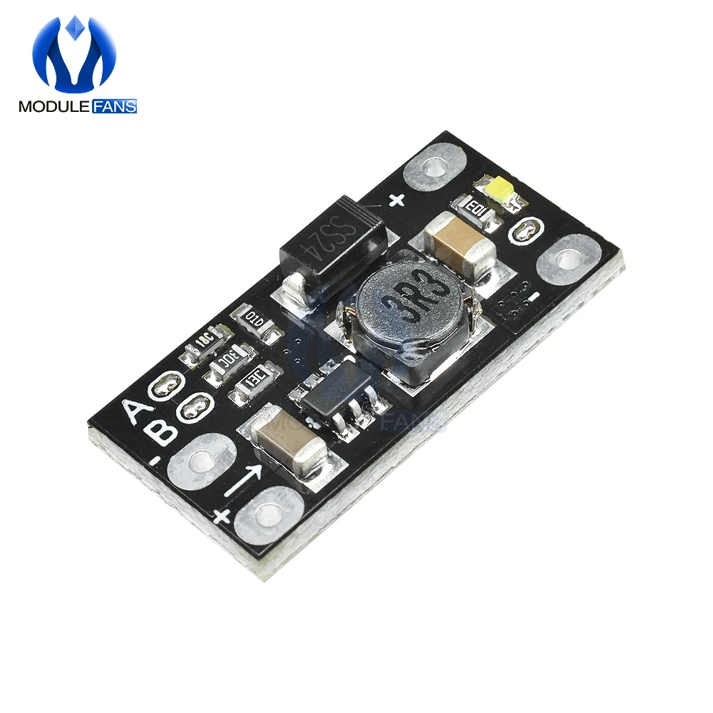 

5PCS Newest Multi-function Mini Boost Module Step Up Board 5V/8V/9V/12V 1.5A LED Indicator Diy Electronic High Quality