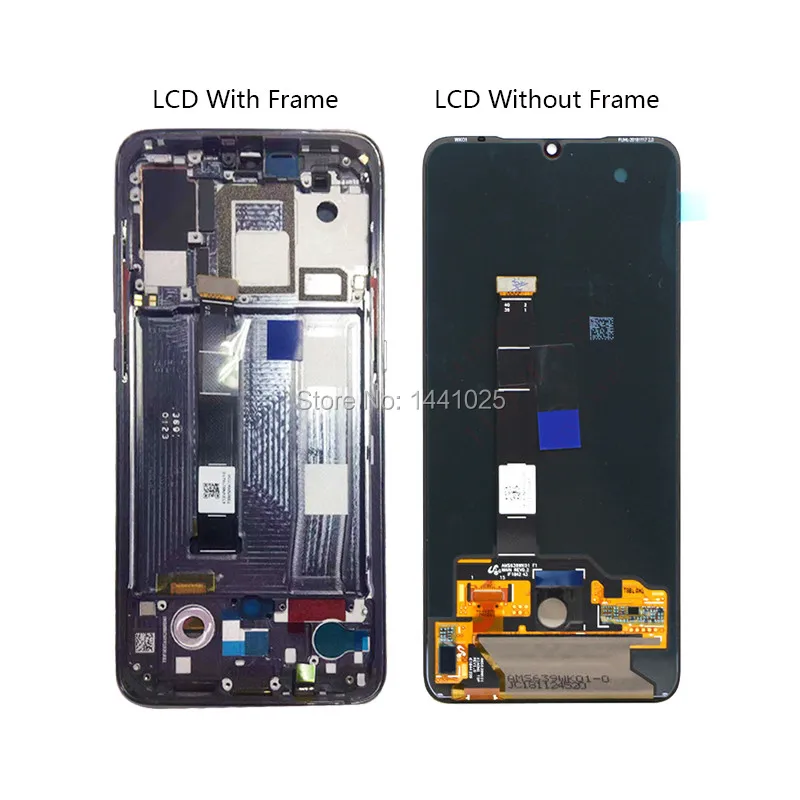 Экран дисплея замена для Xiaomi Mi 9 LCD сенсорный экран 6 39 дюймов черный ЖК с рамкой mi