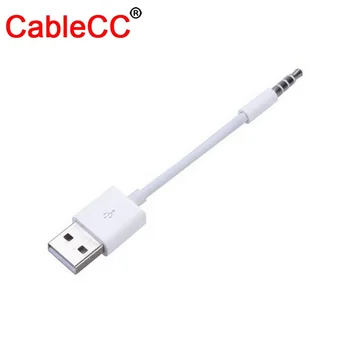 

Zihan USB 2.0 A Male to 3.5mm Male Audio AUX adapter Charge Cable for Apple iPod Shuffle 4th Gen