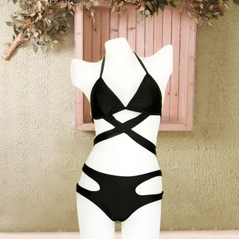 Preetee Open Front Monokini One-Piece Bathing Suit 2