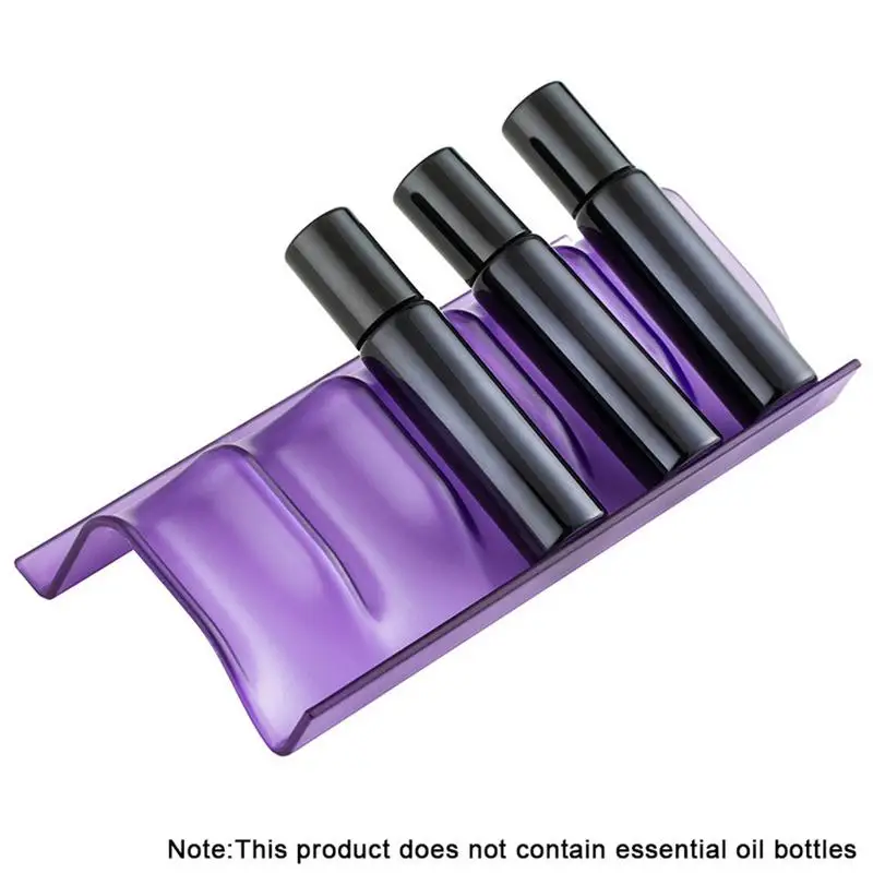 

Drawer Storage Organizer Foldable Essential Oil Bottle Plastic Rack