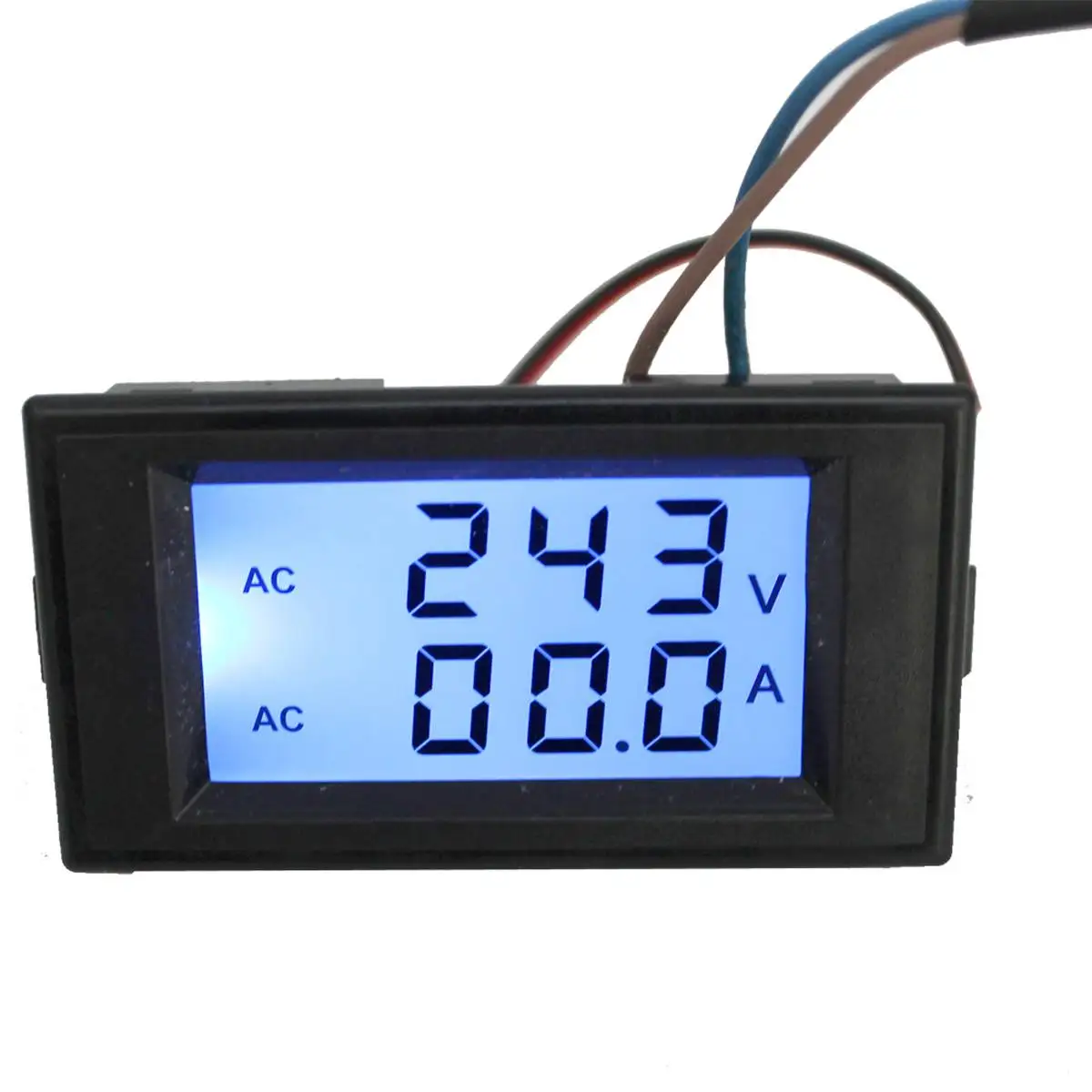 D69 2042 AC80 300V 100A Цифровой вольтметр переменного тока Амперметр синий ЖК дисплей