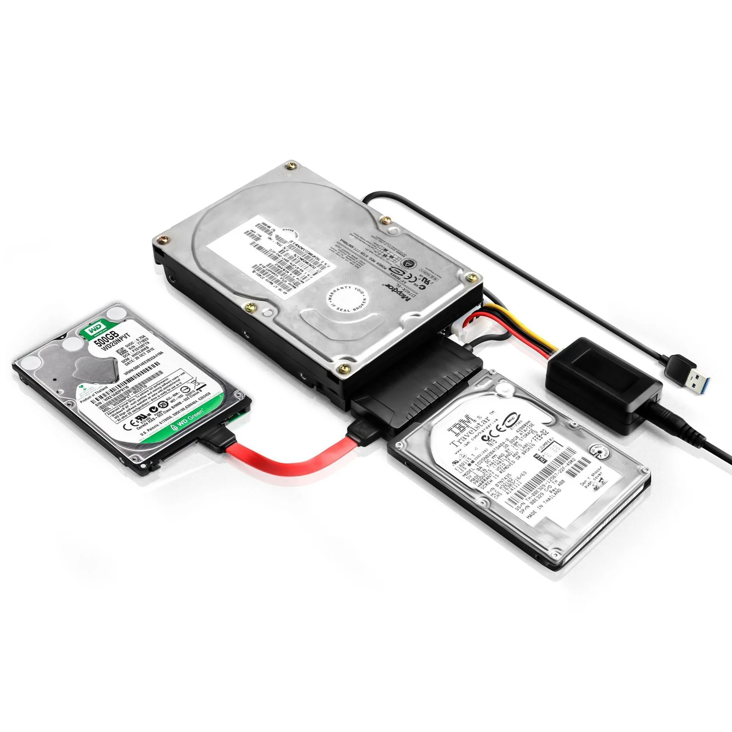 MAIWO Универсальный 2,5 дюймов/3,5 дюймов адаптер для жесткого диска конвертер, USB 3,0 на SATA IDE адаптер передачи данных конвертер для HDD SS