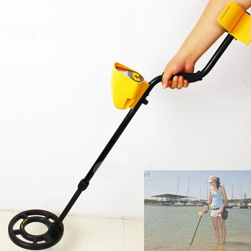 

Metal Detector High Accuracy Outdoor Gold Lover with Waterproof Sensitive Search Coil LCD Display for Beginners Professionals