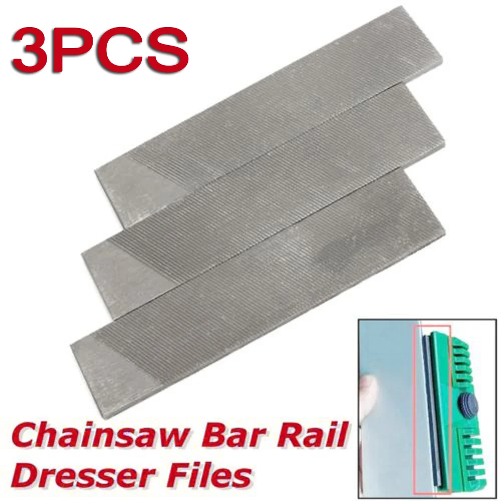 

3pcs Universal Chainsaw Bar Rail Dresser Files For Oregon Stihl Saw Chain Part