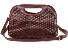 Handbags Cow Leather Woven Vintage bags Brand Genuine Leather Handmade Zipper Shoulder Bags Large Capacity Hobos Totes цена Handbags Cow Leather Woven Vintage bags Brand Genuine Leather Handmade Zipper Shoulder Bags Large Capacity Hobos Totes цены онлайн