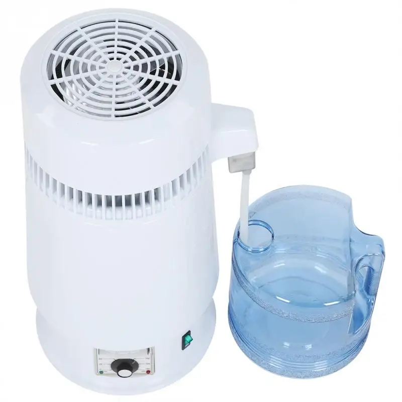 

4L Home Pure Water Distiller Filter Machine Dental Water Distilled Distillation Purifier Equipment Stainless Steel Plastic Jug