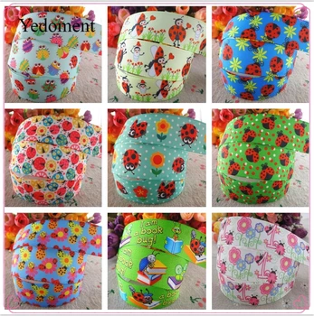

18092718, 1" 25mm 10 yards flowers ladybug printed grosgrain ribbons DIY hair bows handmade materials