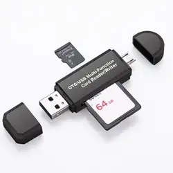 SD кардридер USB 2,0 SD/Micro SD TF OTG Смарт-карта памяти адаптер для ноутбука USB 2,0 Тип C кардридер SD кардридер Cardread