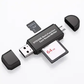 

SD Card Reader USB 2.0 SD/Micro SD TF OTG Smart Memory Card Adapter for Laptop USB 2.0 Type C Cardreader SD Card Reader Cardread