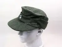 Collectable German Officer M43 WH EM field  Panzer Wool Cap Hat Green 2