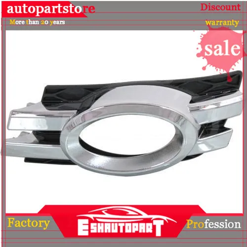 

1648800724 For Mercedes-Benz MB X164 GL320 GL450 2007 2008 2009 Front Bumper Chrome Lower Fog Light Grille Grill Cover Cap Left