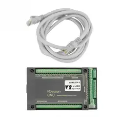 NVEM ЧПУ Управление; 6 оси MACH3 Ethernet Интерфейс движения Управление доски карточки с кабелем 2 м/6.56ft кабель оптовая продажа