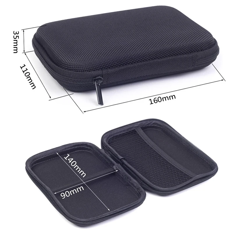 160x110x35mm External Battery Cases Portable EVA Mobile Phone cases Power bank Storage Case Shockproof Carrying Bags 160x110x35mm External Battery Cases Portable EVA Mobile Phone cases Power bank Storage Case Shockproof Carrying Bags