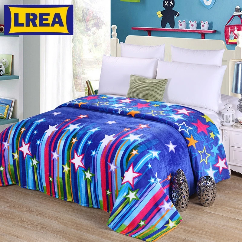 

Hot sale 3 sizes Coral Fleece blanket on the bed home adult beautiful blanket warm winter sofa travel blanket portable