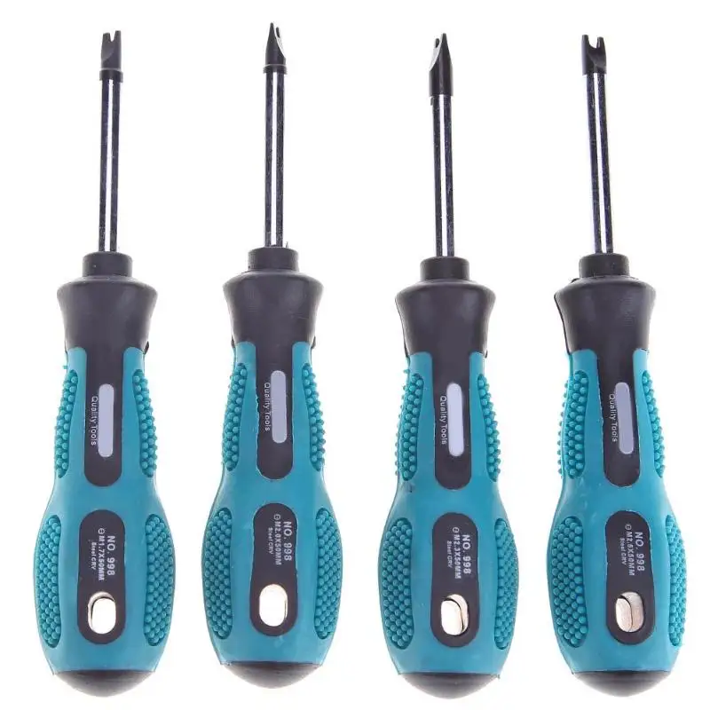 4pcs U Shape Screwdriver Set Multifunction CR V Screw Driver Hand Tool|Screwdriver| - AliExpress