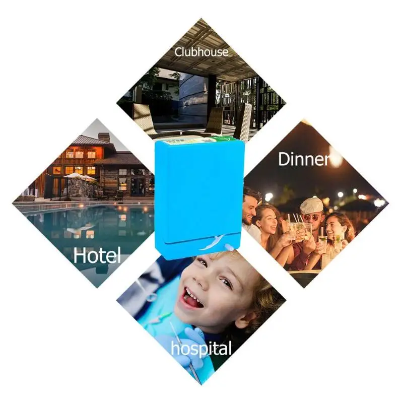 50 шт. зубочистки с автоматической коробкой|Держатель зубной нити| |