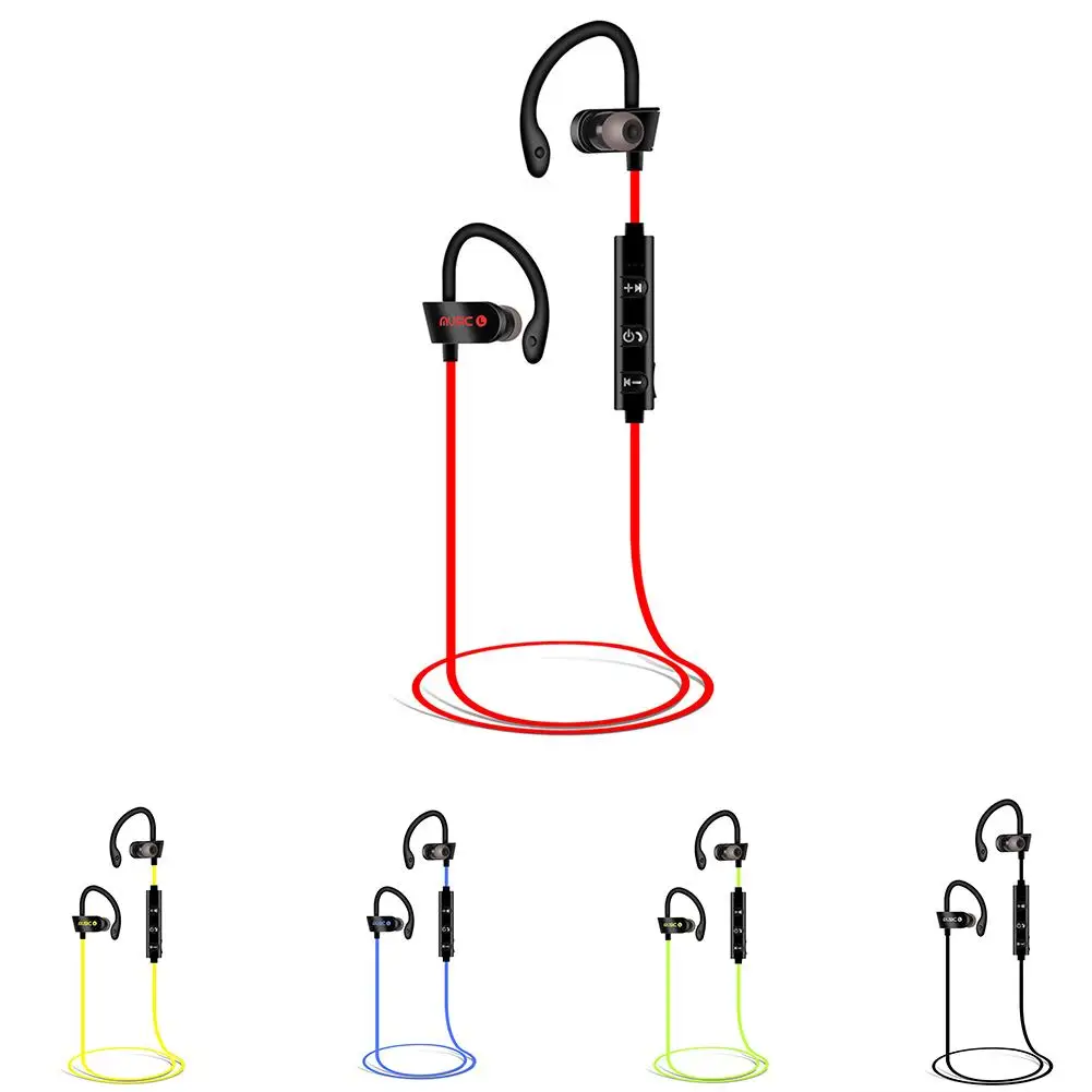 

Ear-hook In-ear Wireless Bluetooth Headset Waterproof Noise Reduction HiFi Stereo Neckband HD Sports Mini Portable Earphone