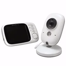 VB603 Wireless Video Baby Monitor Music Nanny Camera with LCD Display Temperature Monitoring Nigth Vision Two-way Audio