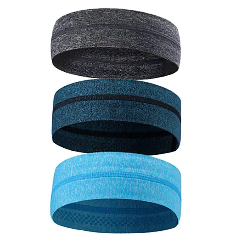 

New Elastic Sweatband Sports Gym Headband Anti-Slip Women Men Breathable Basketball Fitness Yoga Volleyball Cycling Hair Band