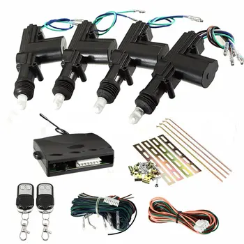

KROAK Universal 2/4 Door Remote Keyless Entry Central Locking Kit Car Remote Central Kit Door Lock Keyless Entry System