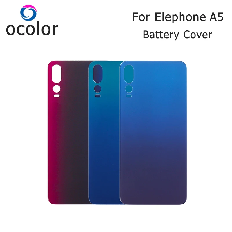 

ocolor For Elephone A5 Battery Cover Case Durable Protective Back Case Shell Housing Replacement For Elephone A5 Mobile Phone