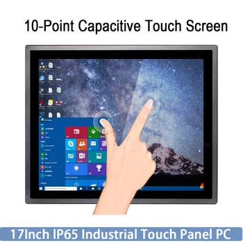 

17 Inch IP65 Industrial Touch Panel PC,All in One Computer,10 Points Capacitive TS,Windows 7/Linux,Intel Core I7,[HUNSN DA16W]