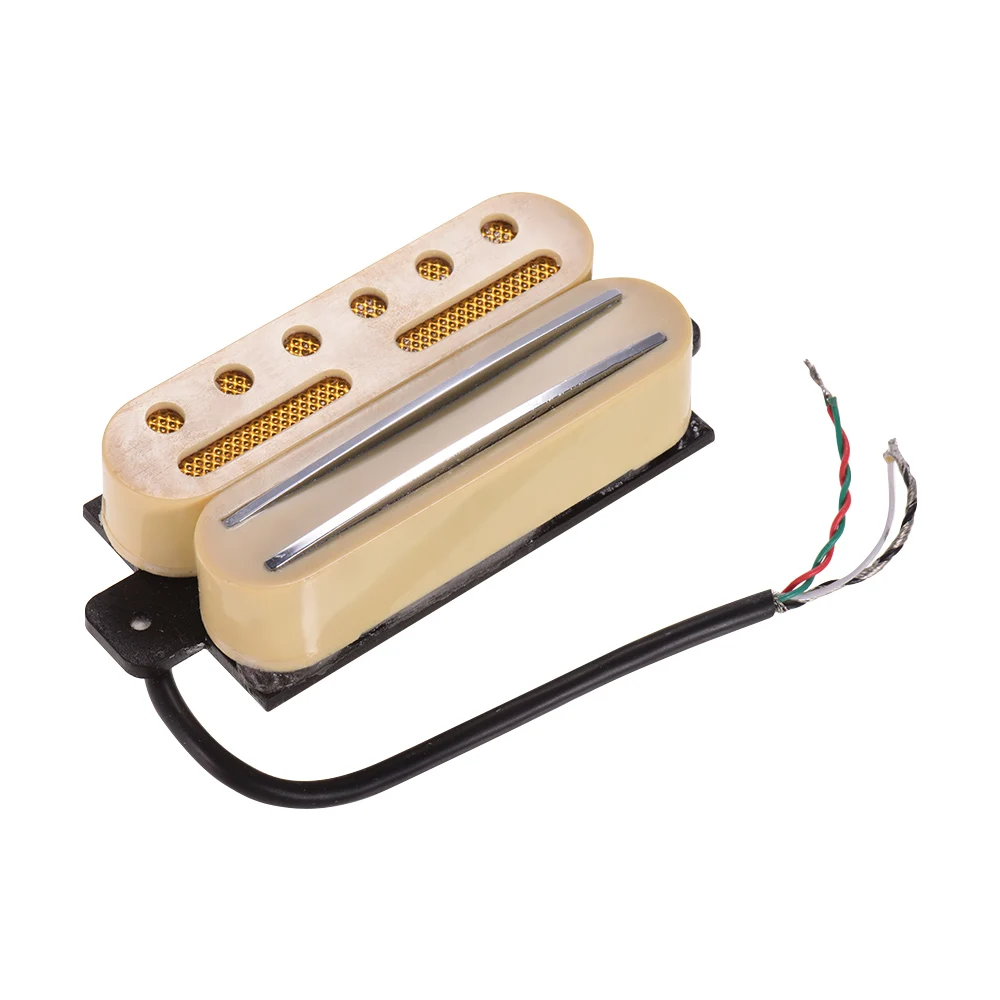 Guitar Pickup Hot Rail Dual Coil Humbucker Pickup with 4 Wires for ST