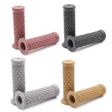 Одна пара противоскольжения кофе модификация руля ручки резиновые ручки рукав для электрического мотоцикла электрическая ручка велосипедного руля концы