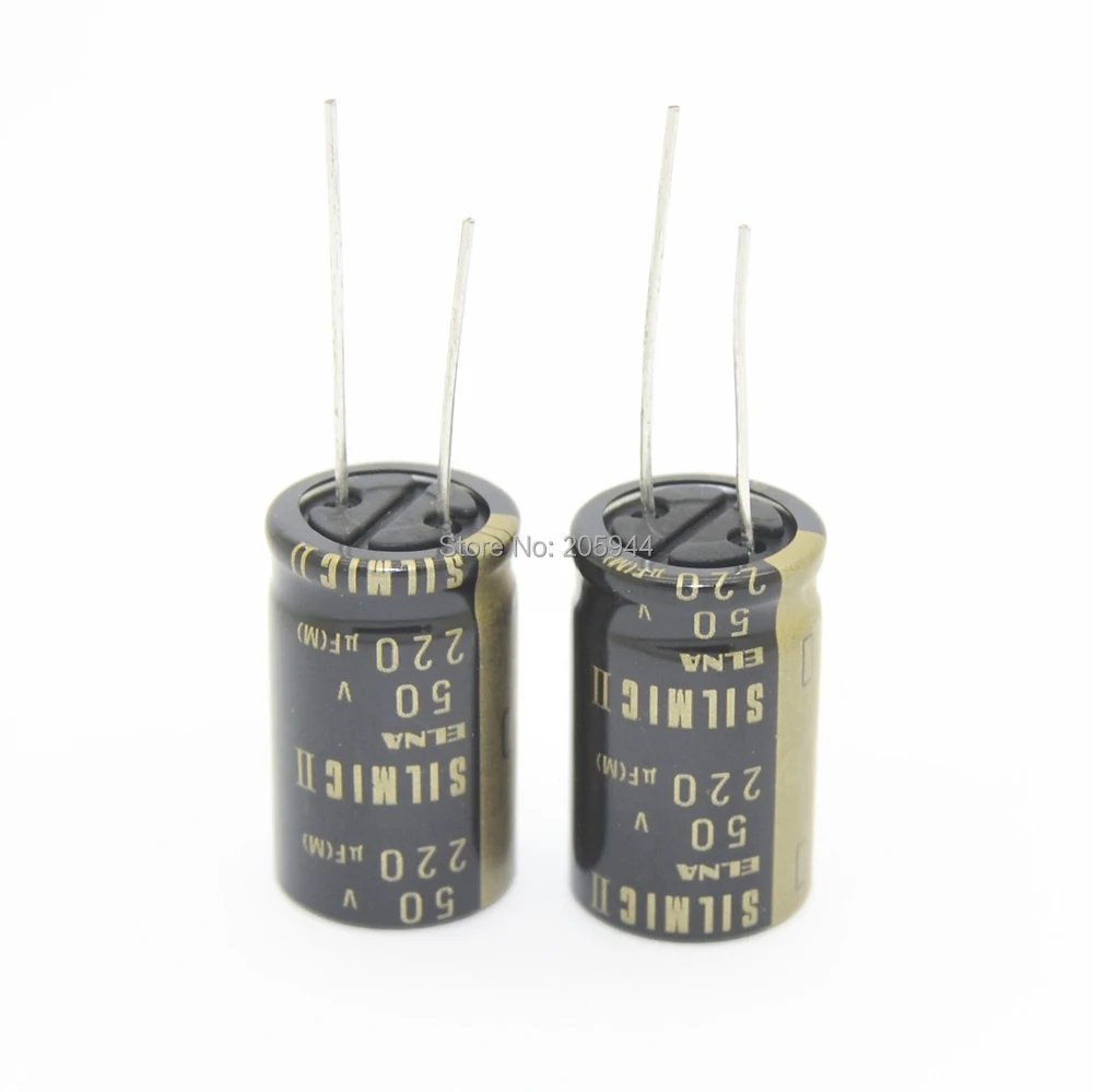 

2pcs ELNA SILMIC II 50V 220UF 16x25mm Audio Electrolytic Capacitor-1004