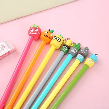 

Cactus Pot Modeling Gel Pen Creative Soft Silicone More Meat Pen Students Gel Pen