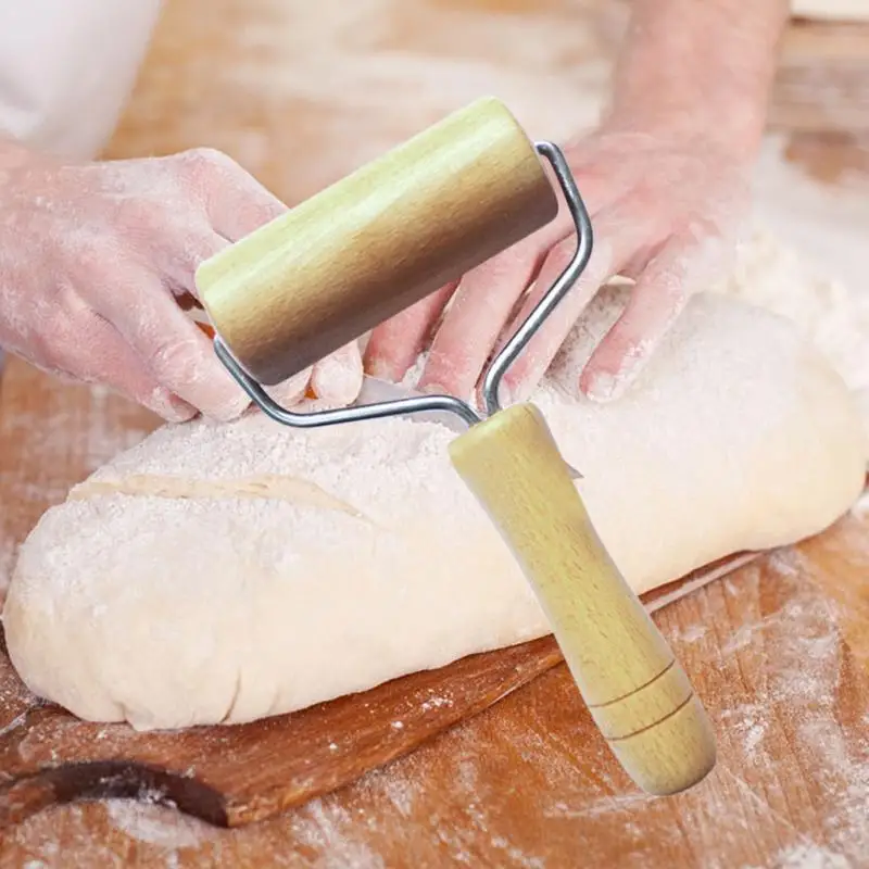 

Wooden Rolling Pin Hand Dough Roller For Pastry Fondant Cookie Dough Chapati Pasta Bakery Pizza Kitchen Tool