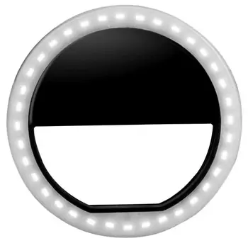 

Universal Cellphone Selfie LED Flash Light Mobile Phone Selfie Luminous Ring Clip Led Fill Lamp Camera Photography Spotlight