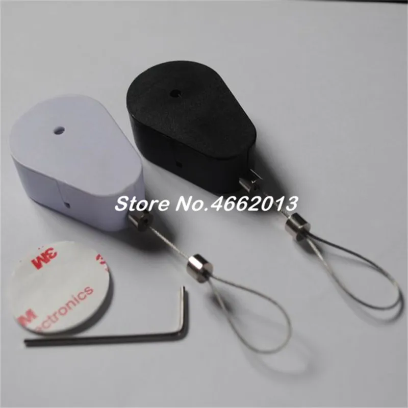 

20 pcs Telescopic anti-theft wire rope buckle anti-theft box telescopic Pull Box Recoiler can be customized
