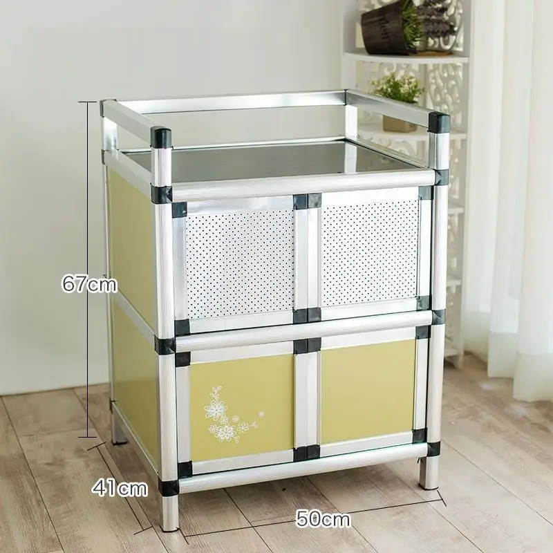 نهاية الجداول Bestek Lade Mobiliario بوفيه Mueble Cocina موبل بوفيه الألومنيوم سبائك أثاث المطبخ خزانة