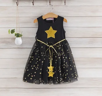 

Girls sleeveless dress princess chiffon dress
