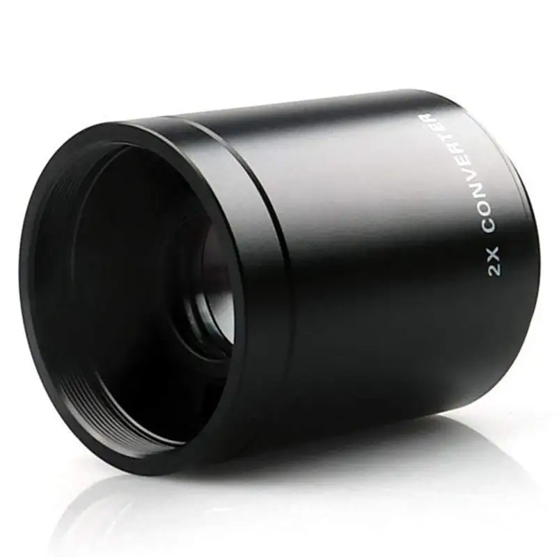 2X телеконвертер увеличительная линза для T Mount 420 800 мм 650 1300 500 900 зеркальные
